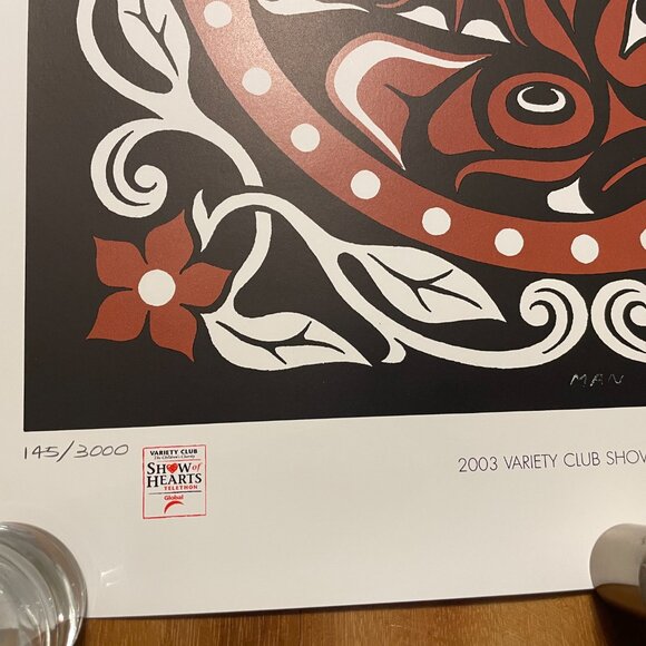 Northwest Coast Haida Don Yeomans Man Limited Edition Print 2003 - Picture 2 of 4